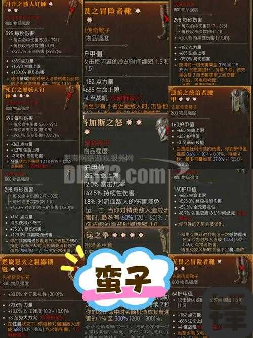 暗黑3属性随机传说装备怎么选？这篇让你告别词条纠结！