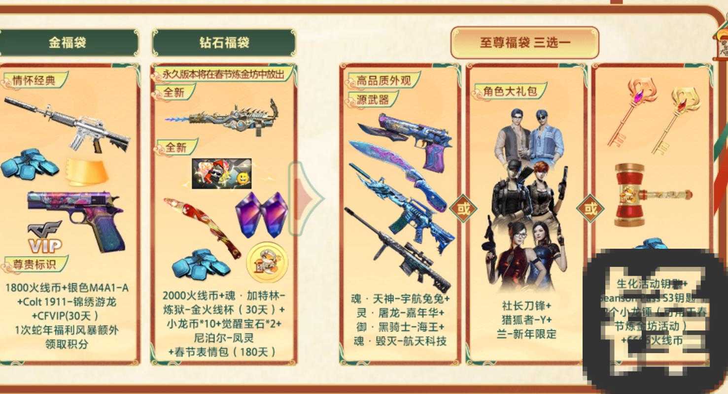 CF南征北战活动必看！限时礼包清单+零成本参与攻略
